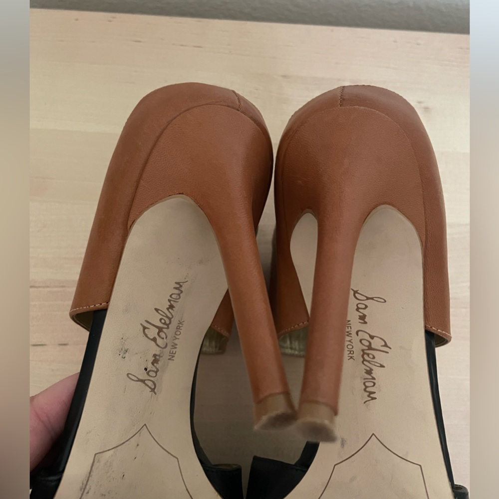 Sam Edelman Color Block Heel - Open Toe - image 6